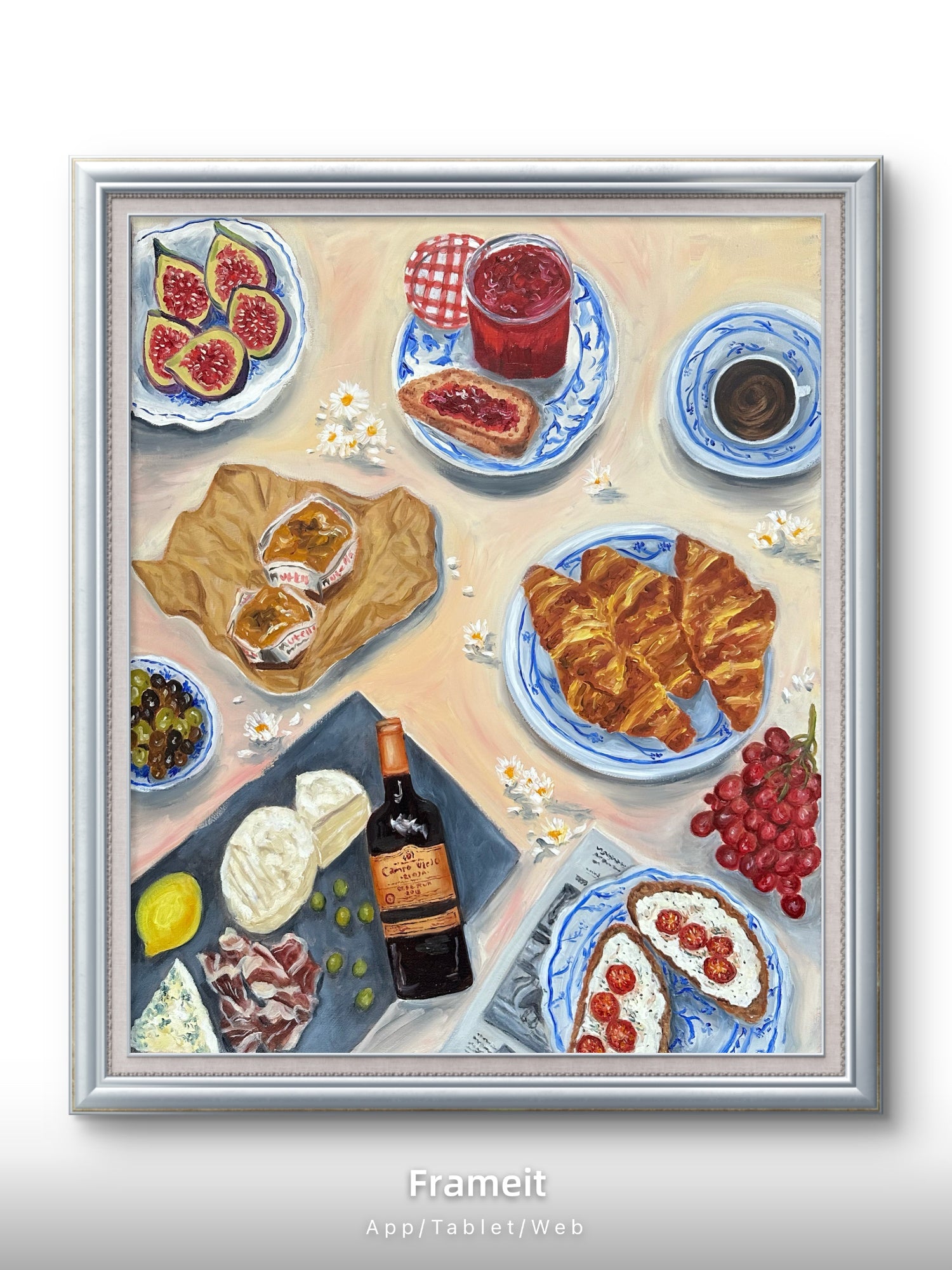 Oopsie daisie-Original oil painting