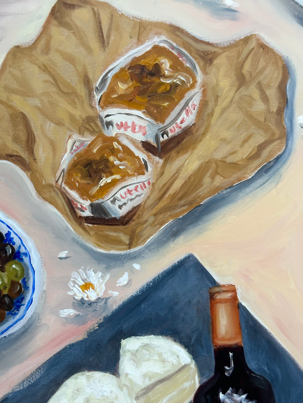 Oopsie daisie-Original oil painting