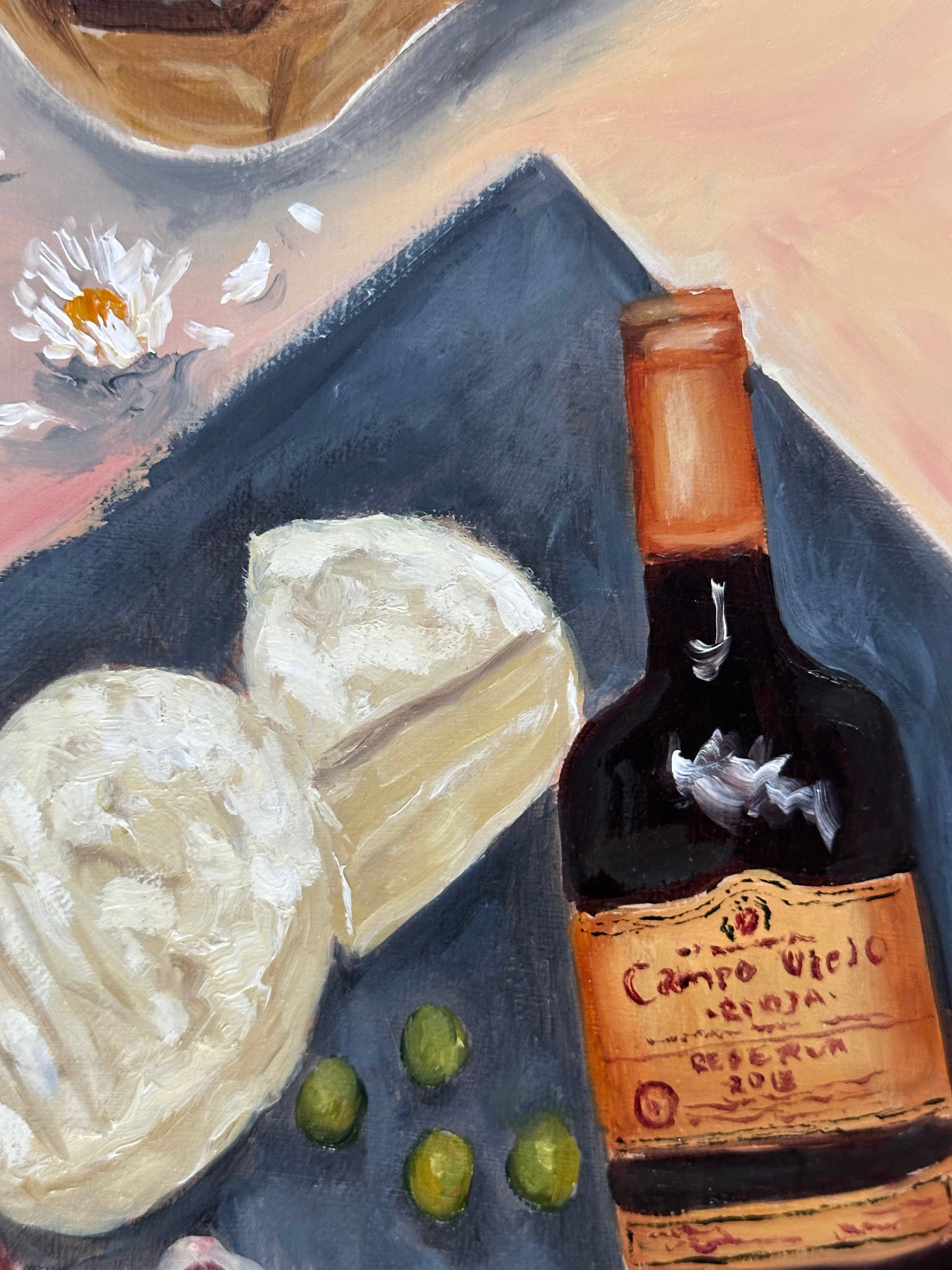Oopsie daisie-Original oil painting