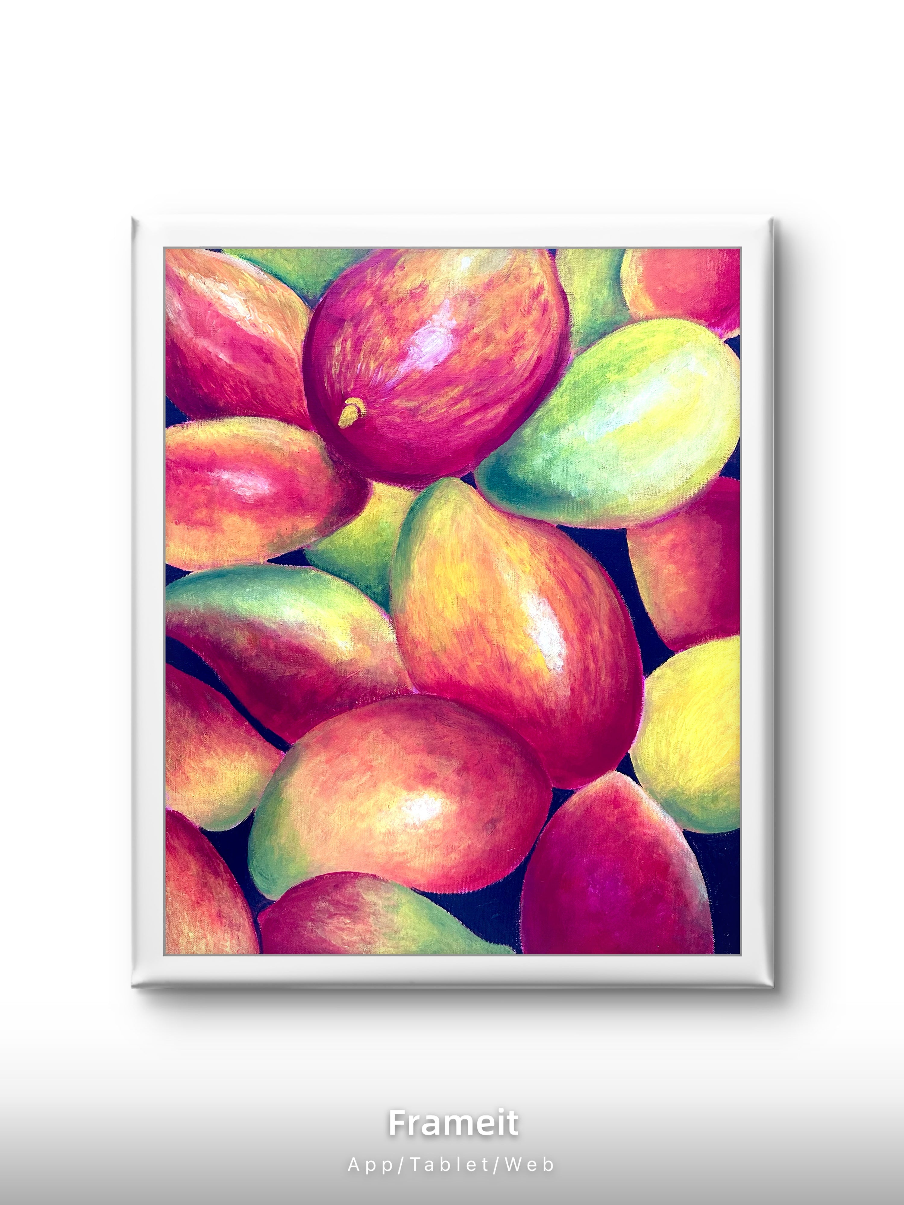 Mangoes -Original acrylic painting on canvas