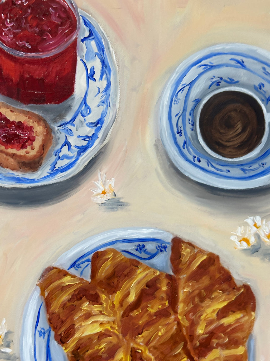 Oopsie daisie-Original oil painting
