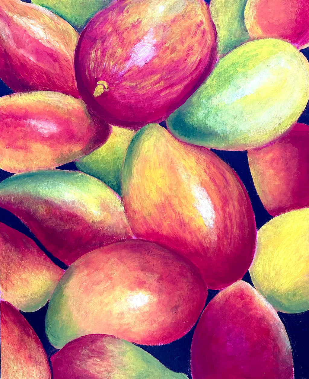 Mangoes -Original acrylic painting on canvas