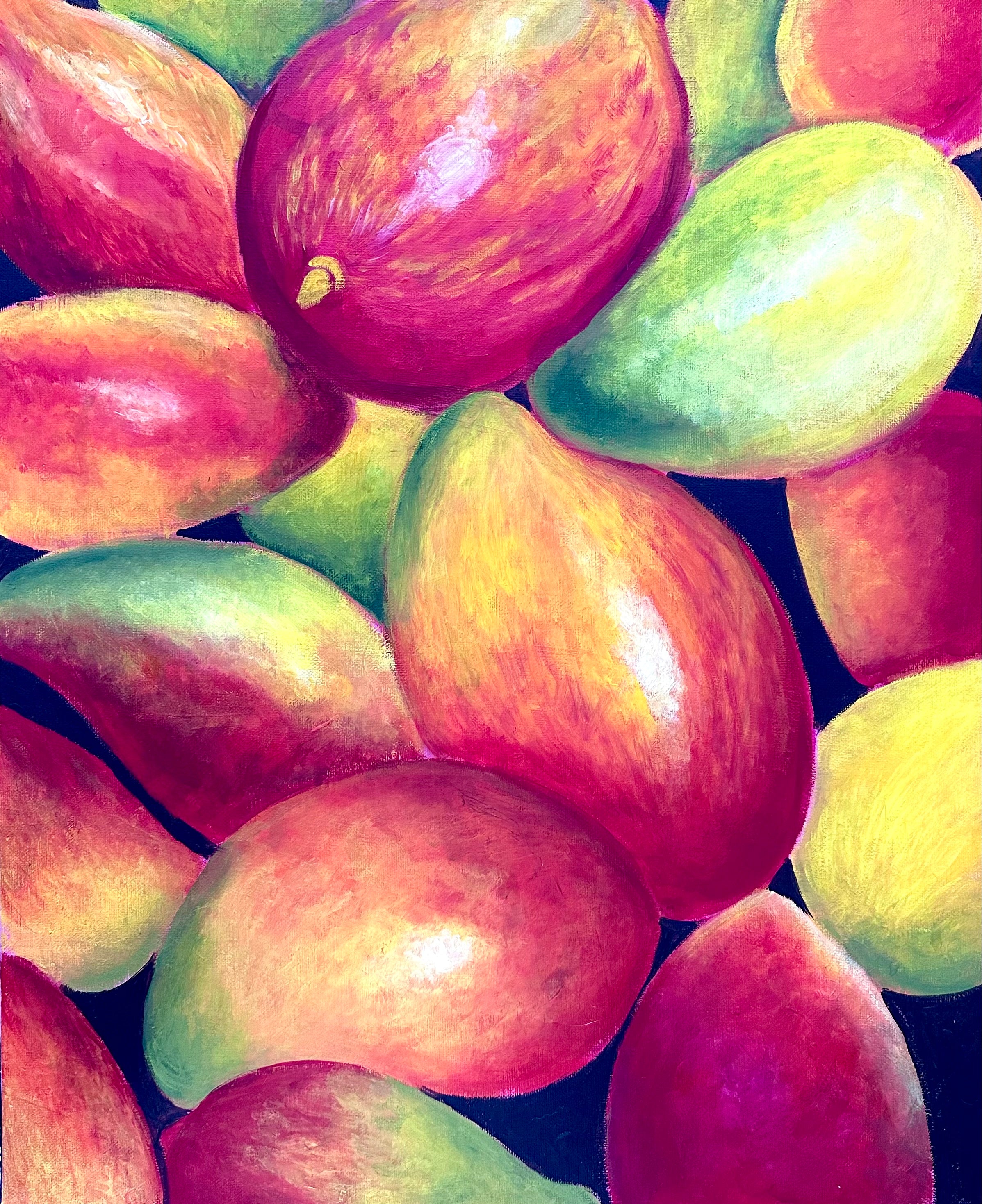 Mangoes -Original acrylic painting on canvas