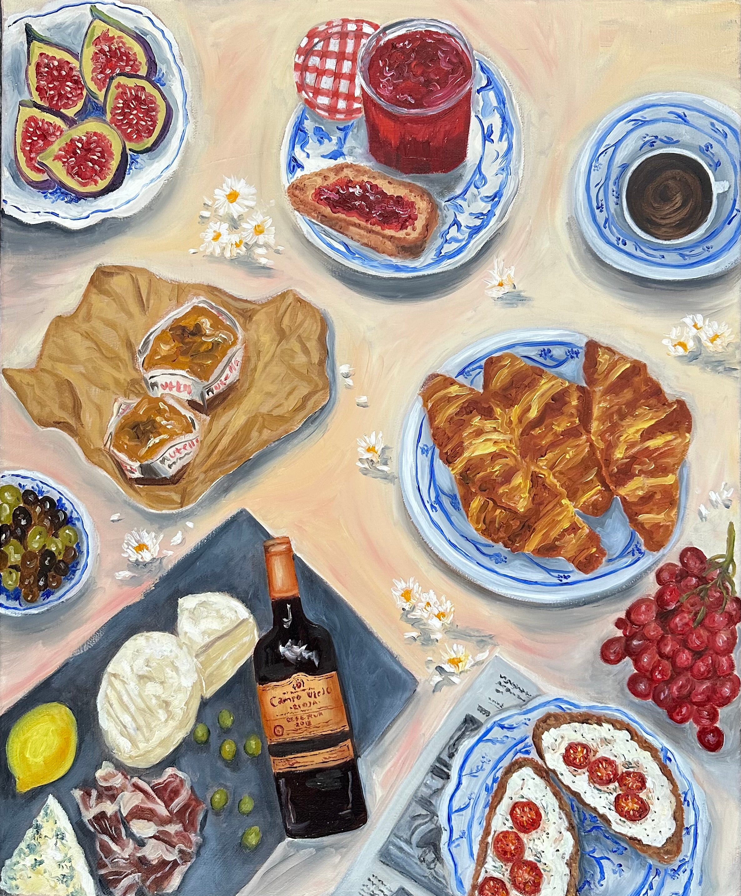 Oopsie daisie-Original oil painting