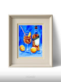 Aperol Spritz – Bold & Vibrant Original acrylic Painting