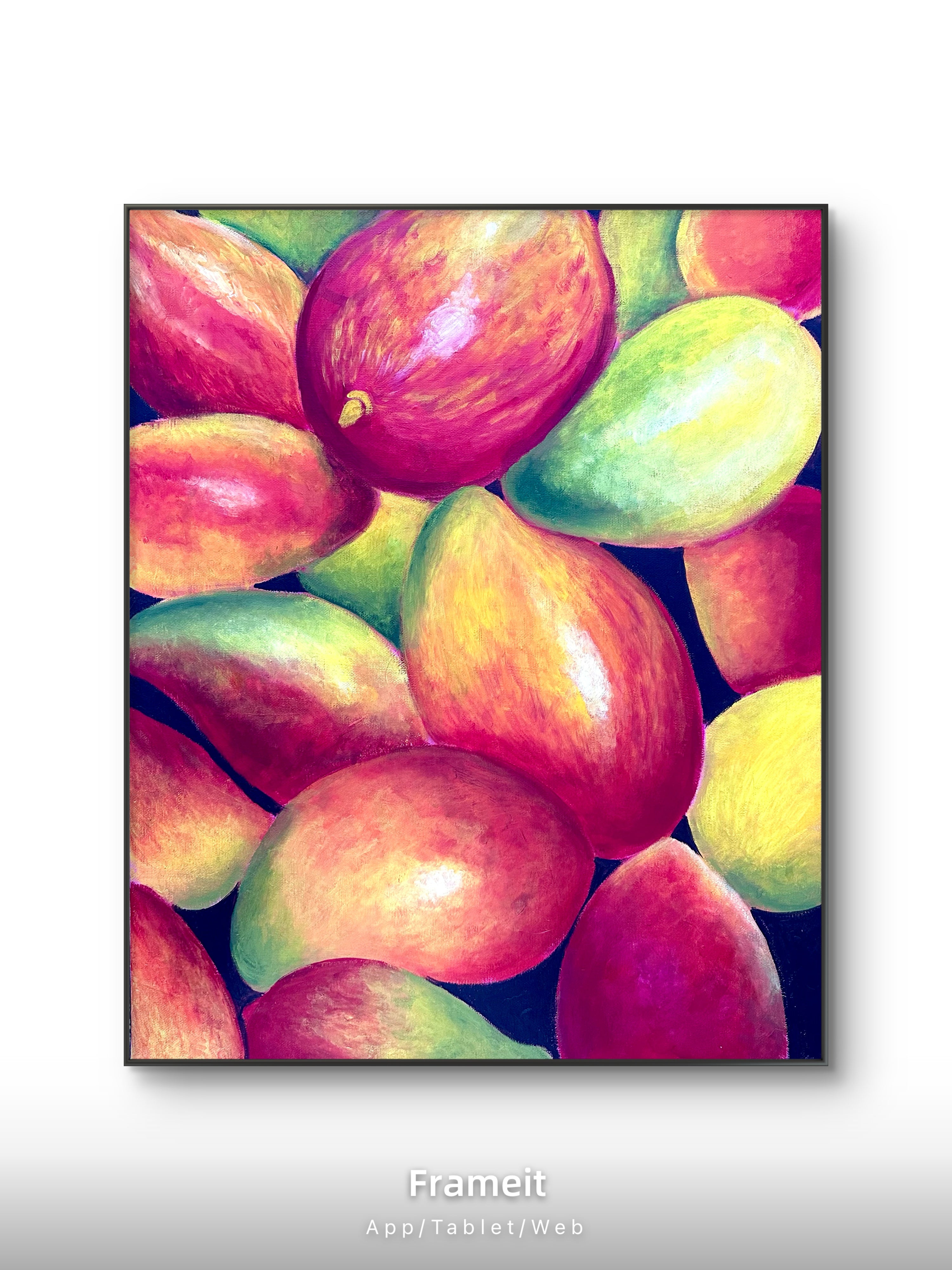 Mangoes -Original acrylic painting on canvas